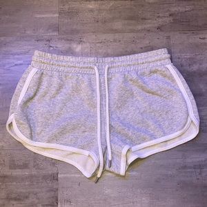 garage light grey classic shorts